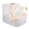 Smart Pet Water Fountain Automatic Cat Water Dispenser 4.5L Cordless Rechargeable Dog Water Fountain Self-Refill with 3 Adjustable Volume 3 Time Inter