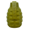 USA-K9 Grenade Shaped eDispenser Durable Dog Chew Toy & Treat Dispenser - Army Green
