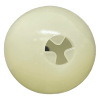 4" Glow-in-the-Dark Dog Ball - Treat Dispenser & Water Toy | USA Made