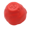 Asteroid Rubber Dog Chew Toy for Heavy Chewers | Red Retrieving Toy | USA Made