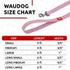 Recycled Cotton Dog Leash 10 Ft Eco Friendly Collar for Small Medium Large Dogs Reflective Strong Leashes for Large Breed Dogs Puppy