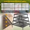 L-type mesh pet bed with ventilation and heat dissipation, stable and durable structure, suitable for small and medium-sized cats and dogs