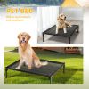L-type mesh pet bed with ventilation and heat dissipation, stable and durable structure, suitable for small and medium-sized cats and dogs