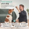 Hemp Calming Chews for Dog Anxiety Relief Duck Favor Calming Treats for Dogs Stress Separation Anxiety Relief Storms Hemp Seed Oil Calming Chews for D
