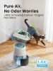 Pet Air Purifier up to 1500 FtÂ², Enhanced Activated Carbon & 360Â° Grille Air Intake for Hair Odor Dander Allergies, 5-Stage H13 True HEPA