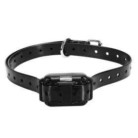 1Pc Dog Training Collar With Remote  IP67 Waterproof Pet Trainer 300mAh Rechargeable 875 Yard Remote Control 4 Modes Adjustable Level (Option: Receiver)