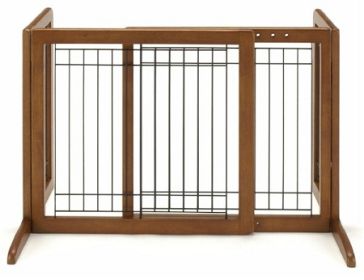 Bay Isle Freestanding Pet Gate - Tall (size: small)