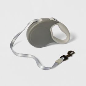Retractable Dog Leash - Gray (size: L)
