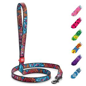 Nylon Dog Leash for Small Dogs and Medium Dogs 4 Ft Strong Dog Leash for Large Dogs Heavy Duty Dog Leashes (Color: Purple)