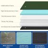 Outdoor Inflatable Dog Bed for Medium Dogs, Winter Outdoor Travel Dogs Met with Removeable Cover