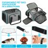 Expandable Soft Pet Carrier, Multiple Sizes and Colors Available(black,grey,blue,brown)