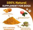 Pumpkin Powder for Dogs Digestive Support Fiber Supplement for Constipation For Gut Balance Healthy Skin Digestion Anal Glands Firm Stool Poop A