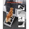 Stainless Steel Dog Washing Station, Pet Grooming Tub w/ Ramp, PE Water Filter Board