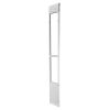 Dog Door for Sliding Glass Door, Aluminum Alloy Frame with Rotating Hinges, Lock Design